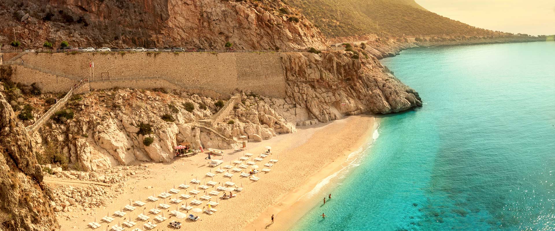 Der Kaputas Beach im Südwesten des Landes ist ohne Zweifel einer der schönsten Strände in der Türkei